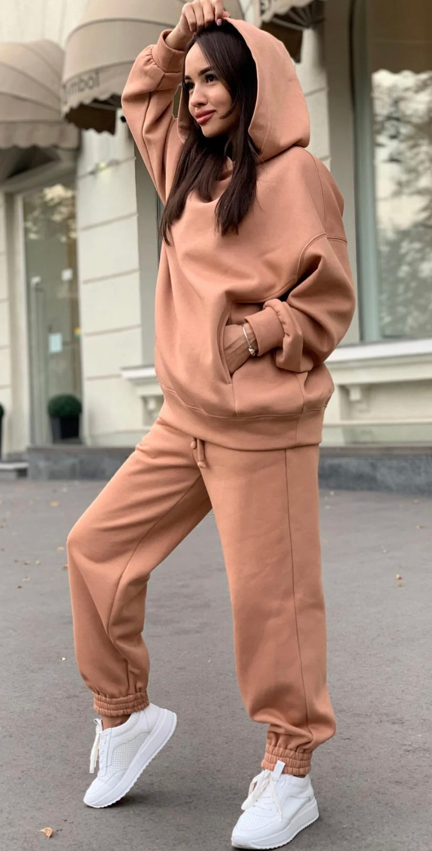 Ensemble Jogging Femme 2 Pièces – Style et Élégance Automnale