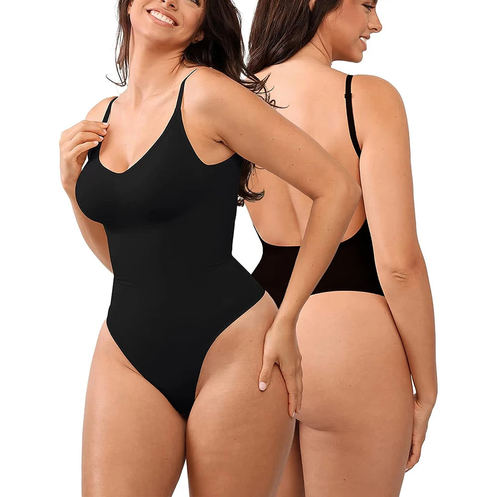 Body Gainant Dos Nu – String Sculptant & Effet Tummy Control 