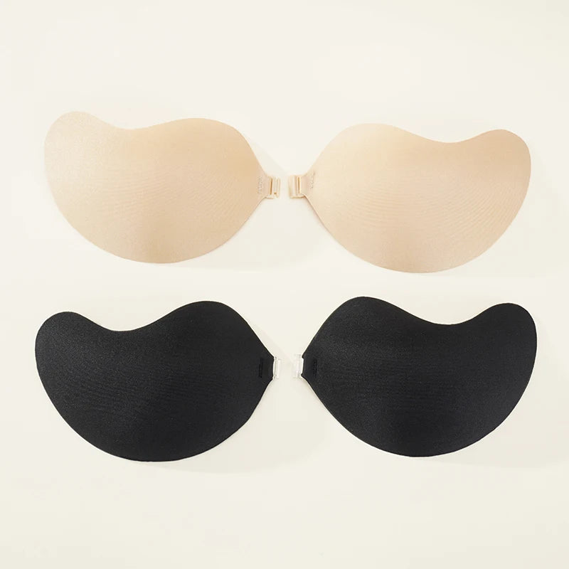 Soutien-Gorge Invisible Sans Bretelle en Silicone - Push-Up Réutilisable